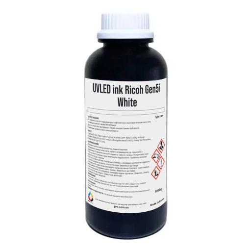 УФ Чорнило PRO INK™ WHITE для Ricoh Gen5i 1000г